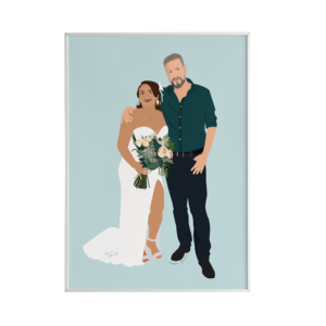 poster kleur achtergrond lijst